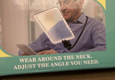 5X's Magnifying Glass w Light Hands Free Full Book Page Magnifier for Reading...