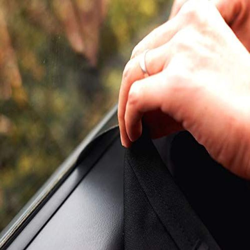 Pet Car Door Cover Dog Scratching Protector Auto Travel Two Covers