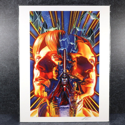 Star Wars #1 Alex Ross Art Giclee Signed 17x22 LE 23/77 ACME COA