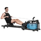 COSTWAY Arm und Beintrainer Pedaltrainer, heimtrainer Fahrrad Mini Stepper Fitnessbike, 9 stufig verstellbar & 53 x 43 x 73-102 cm, ideal für Senioren