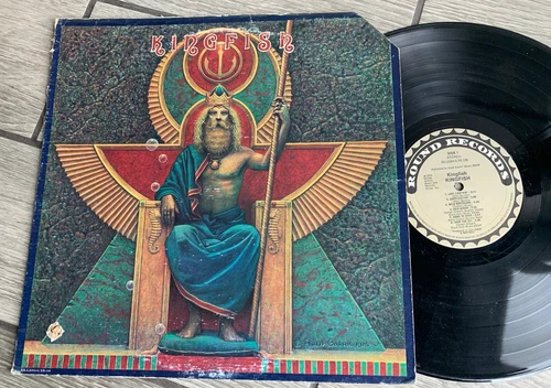 KINGFISH s/t - USA 1976 1st Press Round Records LP BOB WEIR, GRATEFUL DEAD EX+++
