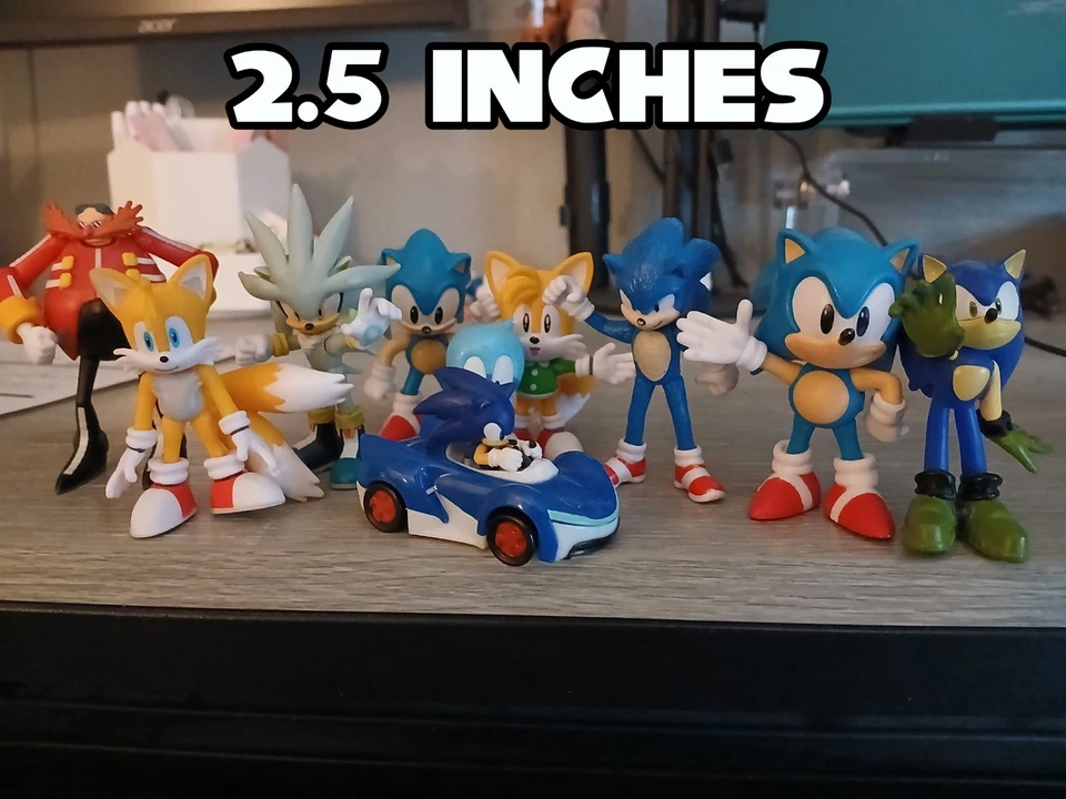 Lote de figuras de acción Sonic Foto 4 de 4
