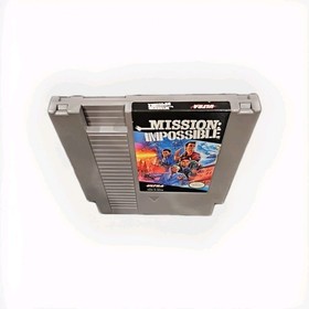 Mission: Impossible (Nintendo Entertainment System, NES) Game Cartridge Tested