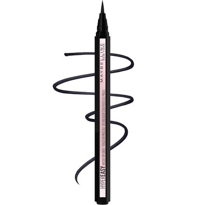 Pitch Black Liquid Eyeliner - Precision Application, Waterproof & Smudge-Proof