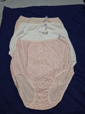Vintage Adonna JCpenney Highwaisted Briefs Size 9 Women 100% Cotton Lot Of 4