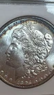 1904-O Morgan Silver Dollar UNC Details Rainbow Rim Toning – Beautiful Luster