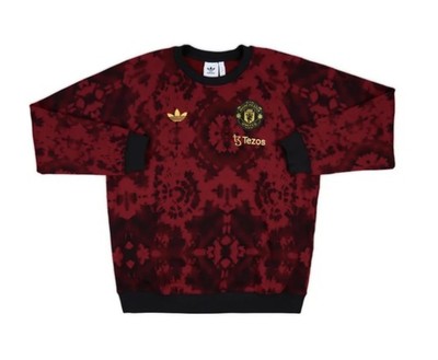 Adidas Manchester United CNY Langarm Sweatshirt neu mit Etikett - Herren Medium