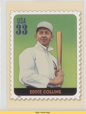 2000 USPS Legends of Baseball All Century Team Postcards Eddie Collins READ 0e7