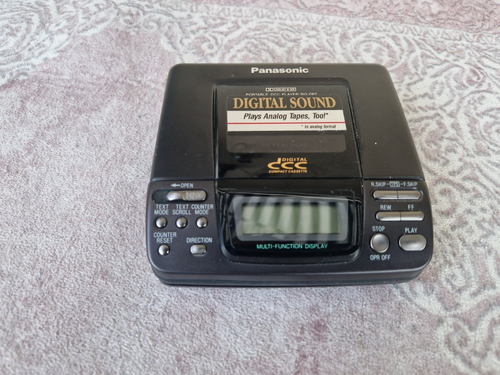 Vintage Original Panasonic RQ-DP7 DCC CASSETTE.