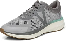 Vionic Unisex Limitless Women's Light Grey/Wasabi Sneakers NW/OB 5M