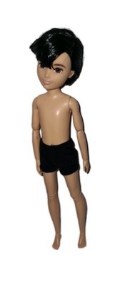 Creatable World 11 Zoll Puppe DC-073 kurze glatte schwarze Haare beweglich 