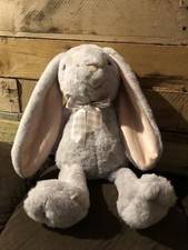 Soft Grey Plush Bunny  12  