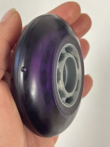 Vintage Hyper SuperLite 76mm 78A Inline Skate Purple Wheels Set of 8 - NOS - Bild 4 von 10