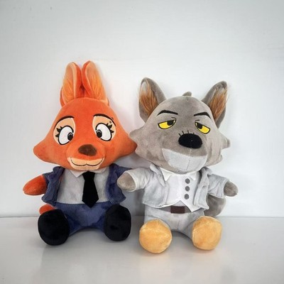 The Bad Guys 2 Plush, Mr. Wolf Diane Foxington Plushie Toy for Movie Fans