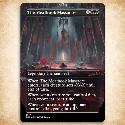 The Meathook Massacre | Custom MTG Card | Commander