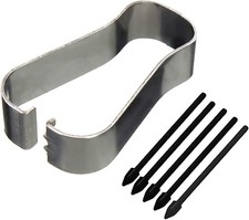 5pc Galaxy S23 Ultra Stylus Tip Set w/ Tweezer   Replacement Nibs Black 