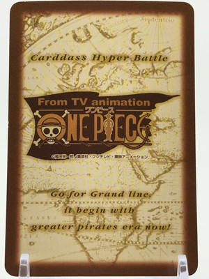 One Piece card Unlucky's Baroque Anime 2001 Japanese Game TCG
