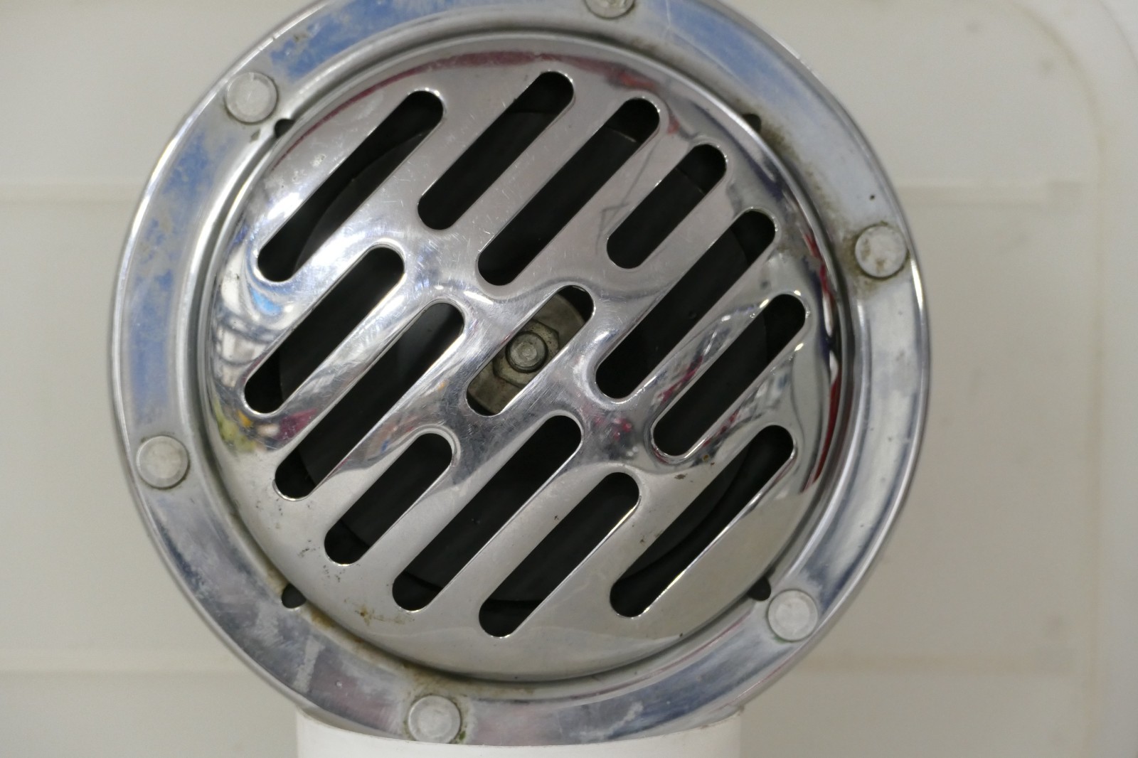 BMW Original Airhead Bosch 5" Horn Chrome Face with Mounting Bracket