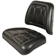 Tractor Seat Cushion KIT Backrest & Bottom Fits Massey White Fits Ford