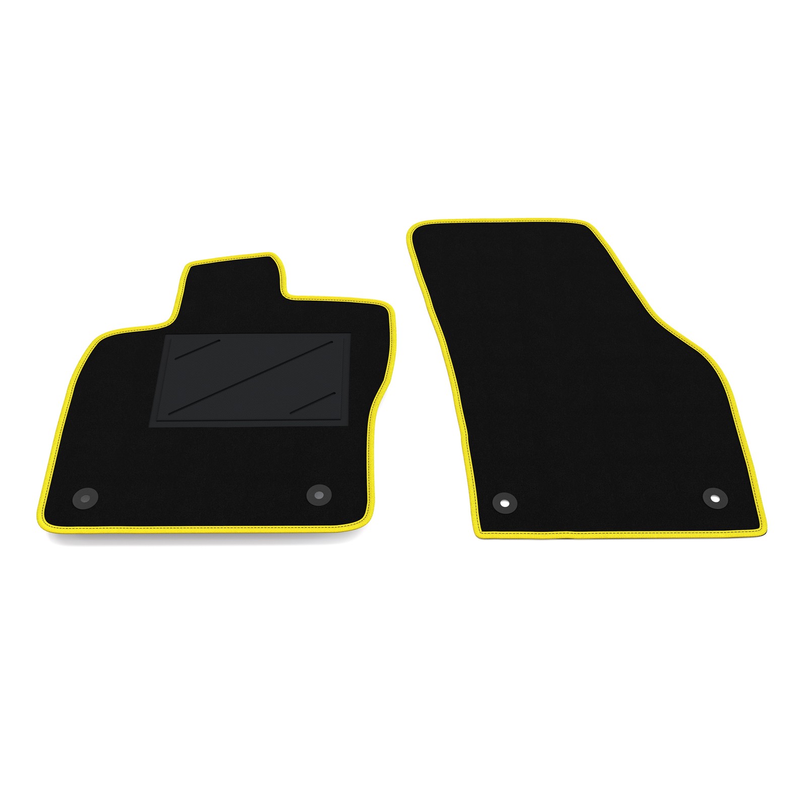 Tapis de sol Volkswagen Caddy 2020-2026 imperméables avec rebords 3D