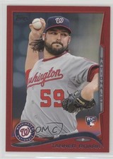 2014 Topps Target Red Tanner Roark #602 0c4