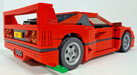 LEGO (10248) Creator Expert: Ferrari F40 - 100% Complete w/Instructions Read Des