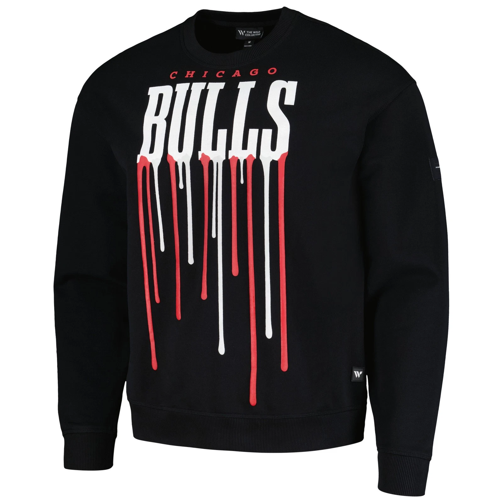 Unisex Chicago Bulls Drip Pullover Sweatshirt