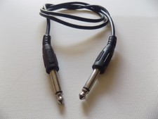 Kabel 6,3 Klinke auf 6,3 Klinke 1m