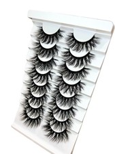 Exquisite Faux Lashes - Long Faux 25mm - Fluffy - Wispy - Glam - 3D Faux Mink