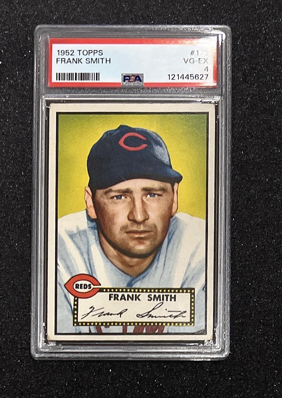 1952 Topps - #179 Frank Smith - PSA 4 (Fresh Grade)