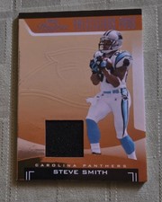 Steve Smith 2006 Playoff Prestige Game-Worn Jersey Card #38/50