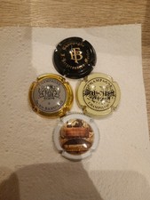 Lot De 4 capsules de champagne 