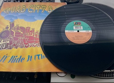 Quad City DJs  CMon N' Ride It The Train OG UK Press 12'' In Picture Cover VG+/G+