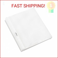 TYH Supplies 50 Pack Clear Sheet Protectors for 3 Ring Binder 8.5 x 11 Inch
