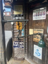 Vintage Mek Elek Industrial Machinists Anglepoise Lamp Large Green Enamel 