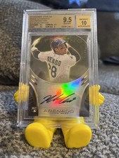 2013 Bowman Sterling Nolan Arenado RC Auto Gold Refractor /50 BGS 9.5 Auto 10