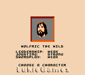 Defender Of The Crown - Fun NES Nintendo Game