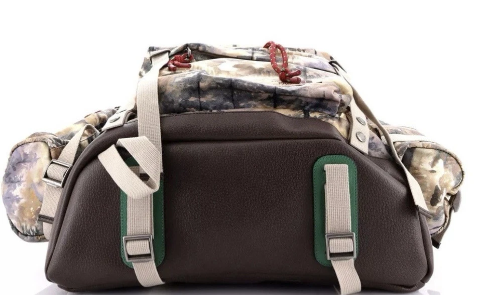 Рюкзак с клапаном Gucci Gucci x The North Face нейлоновый с принтом большой - Изображение 3 из 4