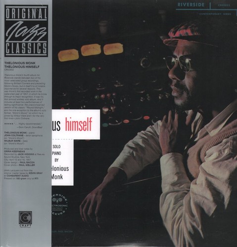 Thelonious Monk Thelonious Himself LP vinyl Europe Craft 2025 180-gram vinyl