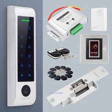 HOMSECUR IP66 APP WIFI RFID Access Control Set NC Strike Lock