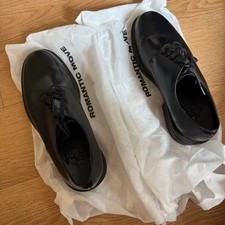 Romantic Move Black Derby Shoes Size 255 Official