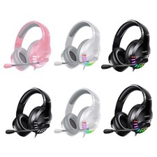 Stereo Gaming Headset with Noise Canceling 120 Degree Adjustable Mic for PC
