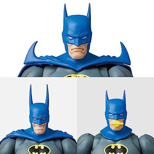 MAFEX No.215 Knight Crusader Batman 160mm Painted Action Figure MedicomToy Japan - Picture 6 of 9