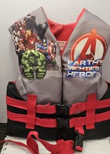 Marvel Legends Child's Life Vest, 30-50 Lbs. Model 620 has two spots on bottom.