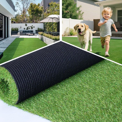 High Density 6FT x 10FT Artificial Grass Rug for Indoor/Outdoor Use
