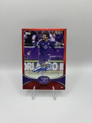Kaká Autograph MLS 30 Years 4/5 Topps  Orlando City SC Soccer Card  2025