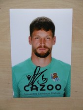 Alex Remiro "Real San Sebastian/Spain" autograph signed 10x15 cm picture