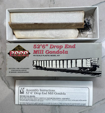 Proto 2000 HO Maßstab 21038 52' 6" Drop End Mill Gondolakit CR #510973