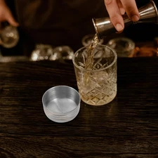 2 Pcs Replacement Tumbler Lids Shaker Small Cocktail Maker Cover Hot Cup For