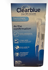 Clearblue Rapid Digital Pregnancy Test Kit 4ct 2 Digital, 2 Rapid